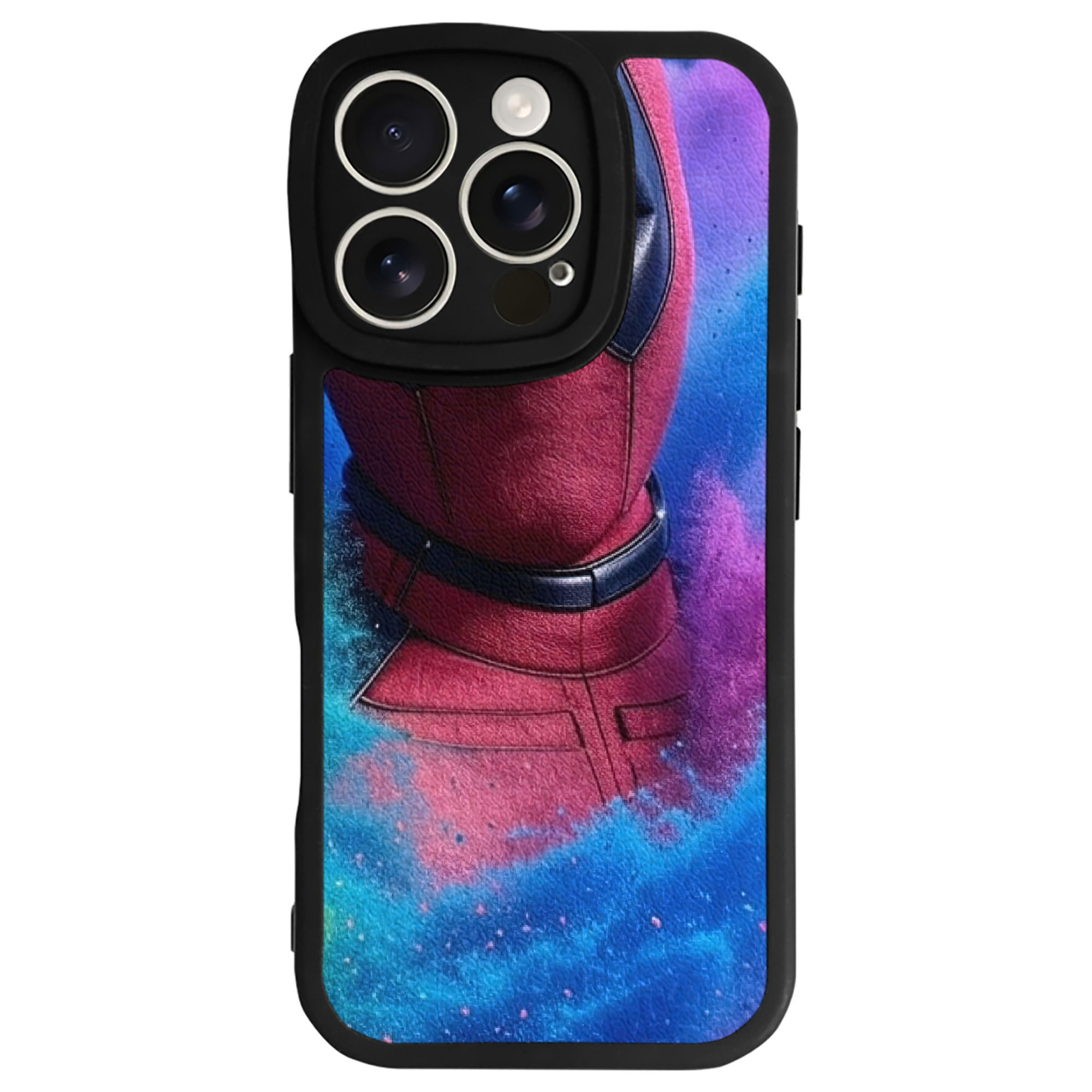 （画像用） Deadpool デッドプール 【iPhone 16シリーズ対応】シリコンスマホケース（レザー調） 材質：シリコン